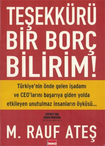 Teşekkürü Bir Borç Bilirim!