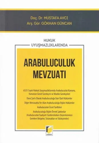 Arabuluculuk Mevzuatı
