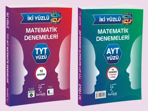 KAREKÖK İKİ YÜZLÜ TYT-AYT MATEMATİK DENEMELERİ