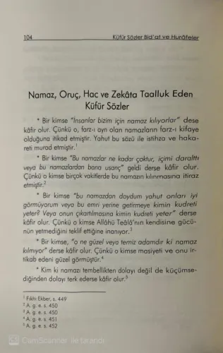 Bidat ve Hurafeler