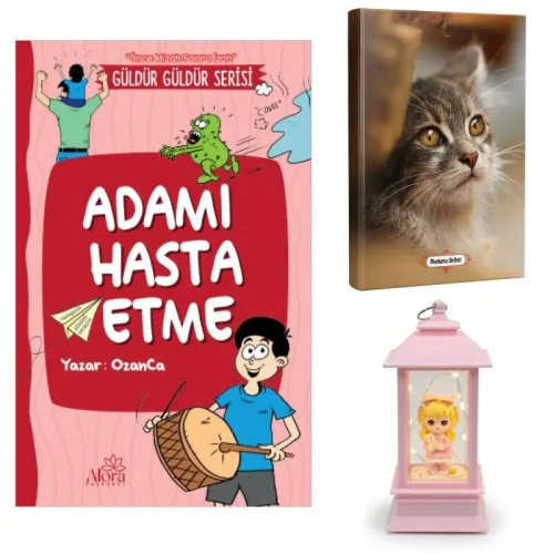 Adamı Hasta Etme - Minik Kedi Planlama Defteri ve Kedili Kız Fener Tip