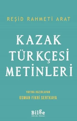 Kazak Türkçesi Metinleri