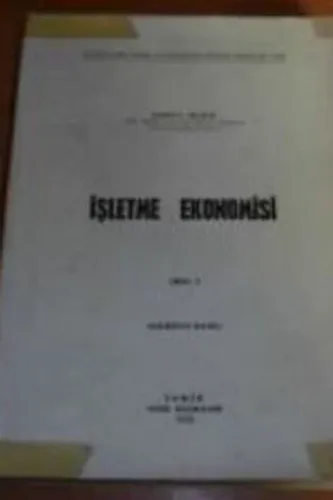 İşletme Ekonomisi