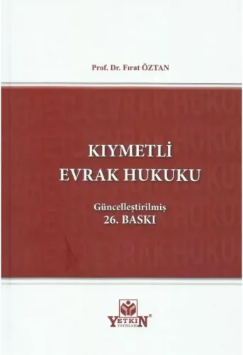 Kıymetli Evrak Hukuku