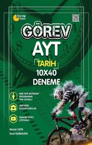 Armada Yayınları AYT Tarih Görev 10x40 Deneme