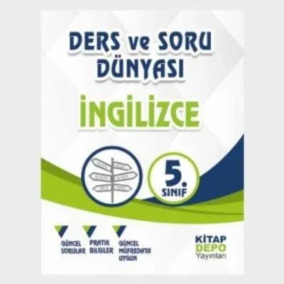 Kitap Depo 5. Sınıf İngilizce Ders ve Soru Dünyası-YENİ