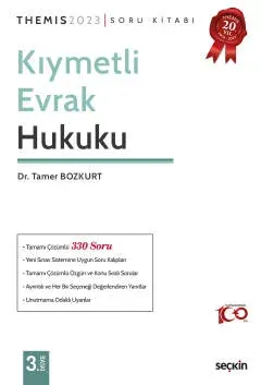Kıymetli Evrak Hukuku Soru Kitabı
