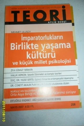 Teori Aylık Dergi 2007 / 208