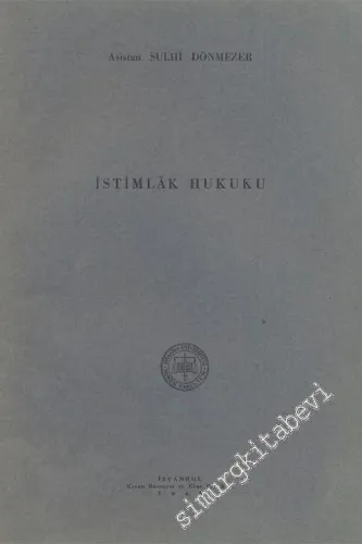 İstimlak Hukuku - İMZALI -