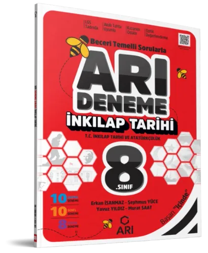 Arı Yayıncılık 8. Sınıf T.C. İnkılap Tarihi ve Atatürkçülük Deneme