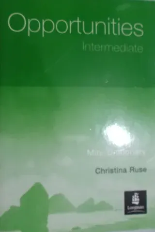 Opportunities İntermediate Mini-Dictionary