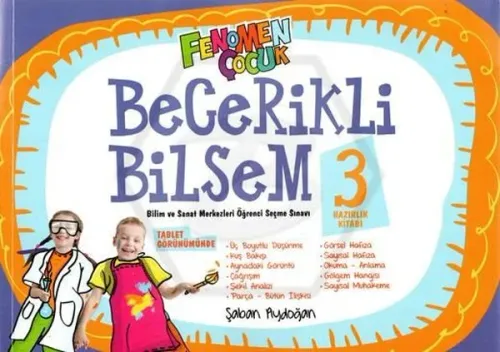 Fenomen Çocuk Becerikli Bilsem 3 Hazırlık Kitabı
