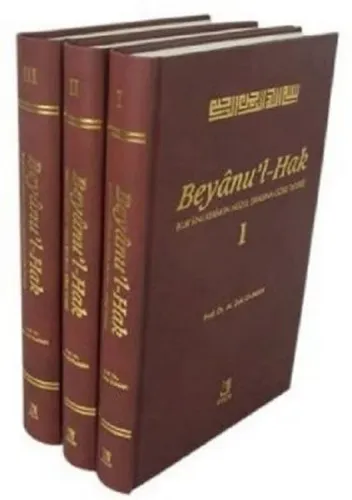 Beyanu'l-Hak (2 Cilt Takım) Kur'an-ı Kerim'in Nüzull Sırasına Göre Tefsiri