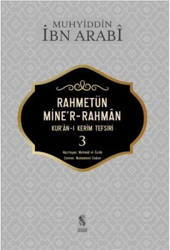 Rahmetün Mine'r- Rahman 3 Cilt; Kur'an - ı Kerim Tefsiri