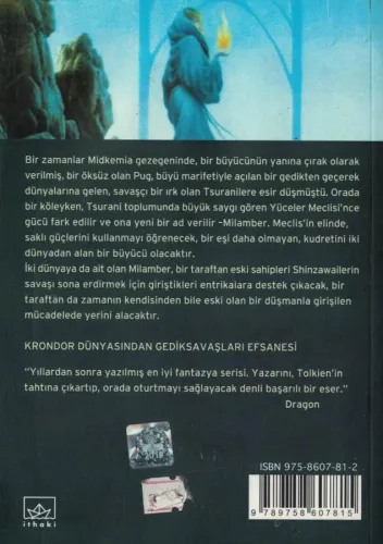 Büyücü Usta (Gedik Savaşları Efsanesi 2) Raymond Feist İthaki Yayınlar