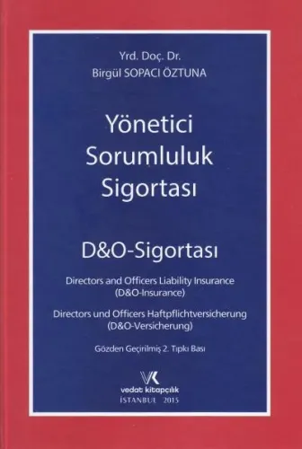 Yönetici Sorumluluk Sigortası
