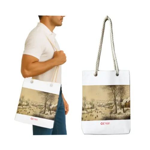 BİR KUŞ TUZAĞI (BEZ ÇANTA - 35*40)