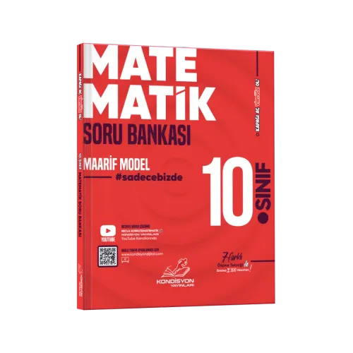 KONDİSYON YAYINLARI 10.SINIF VİRTÜÖZ MATEMATİK SORU BANKASI