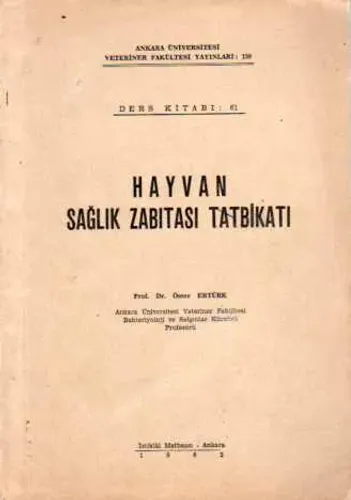 Hayvan Sağlık Zabıtası Tatbikatı