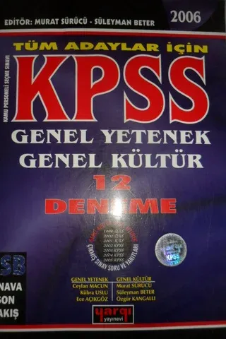 KPSS / TÜM ADAYLAR İÇİN