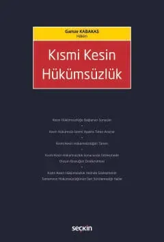 Kısmi Kesin Hükümsüzlük