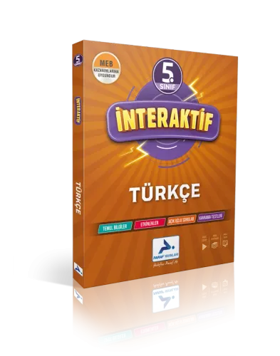 5. Sınıf İnteraktif Türkçe Soru Kütüphanesi
