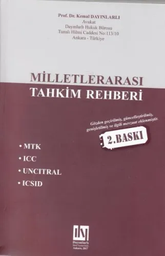 Milletlerarası Tahkim Rehberi
