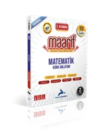PARAF 1.OTURUM MAARİF MATEMATİK KONU ANLAT.2.KİTAP