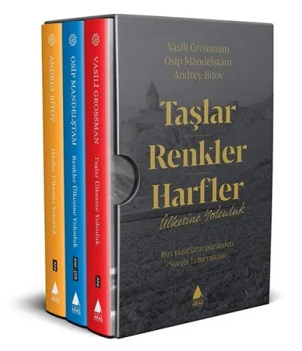 Taşlar Renkler Harfler (3 Takım Takım) Özel Kutulu Set