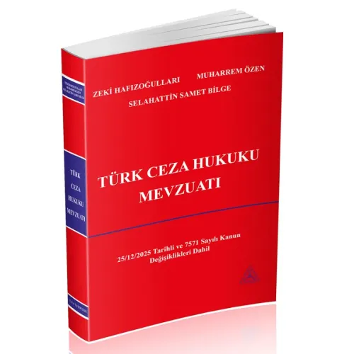 Türk Ceza Hukuku Mevzuatı