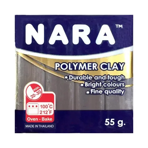NARA POLYMER CLAY 55gr.DARK GRAY ( Polimer Kil )