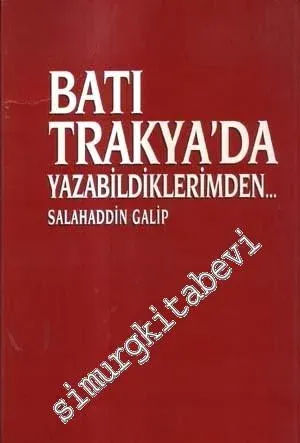 Batı Trakya'da Yazabildiklerimden... -        1998