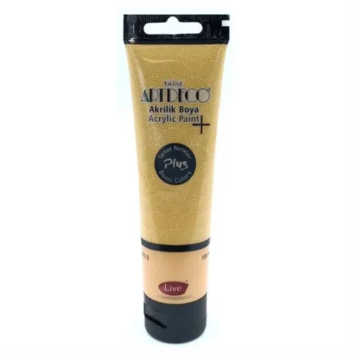 Artdeco Plus Akrilik Boya 100ml Tüp Napoli Sarısı 475