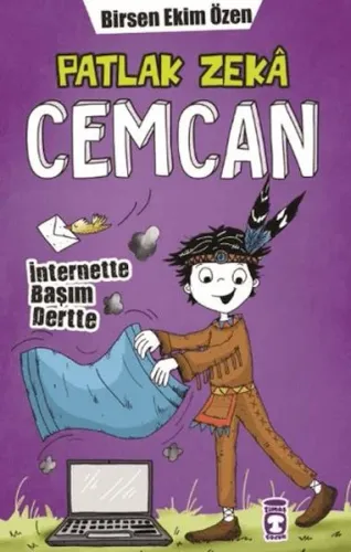 Patlak Zeka Cemcan - İnternette Başım Dertte Timaş Yayını 9786256581302