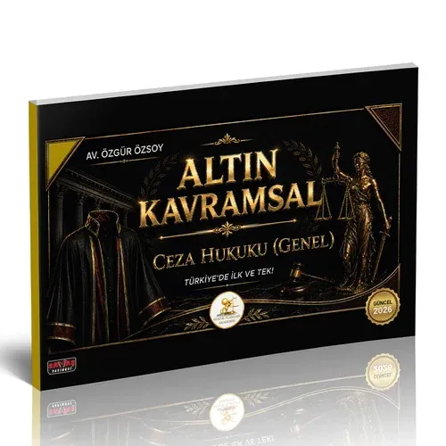 Savaş Yayınları 2026 HUKAL Altın Kavramsal Ceza Hukuku Genel Hükümler