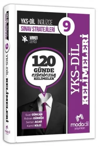 Modadil Yayınları YKS DİL Sınav Stratejileri 9 - 120 Günde Ezberbozan 