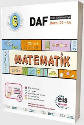 Eis Yayınları 6. Sınıf - DAF - Matematik