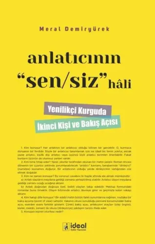 Anlatıcının Sensiz Hali