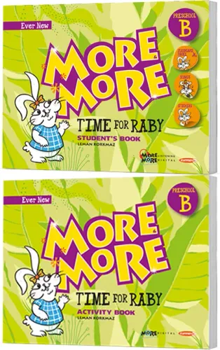 Kurmay ELT Yayınları More and More Time for Raby (B) Students Book - Activity Book