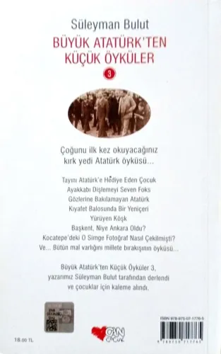 Büyük Atatürk'ten Küçük Öyküler 3 Süleyman Bulut Can Roman