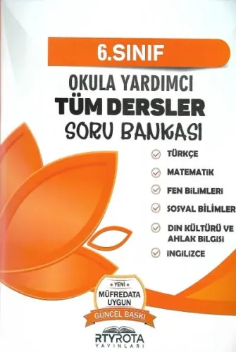 Rota Yayınları 6. Sınıf Tüm Dersler Soru Bankası RTY Rota