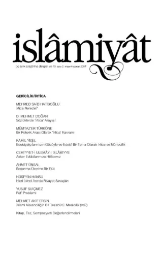 İSLAMİYAT (Gericilik/İrtica)