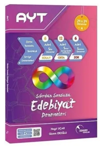 Doktrin Yayınları AYT Edebiyat Sıfırdan Sonsuza 24x24 Deneme