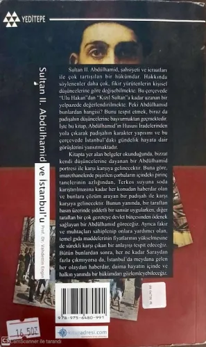 Sultan 2. Abdülhamid Ve İstanbul'u Prof. Dr. Vahdettin Engin Yeditepe 