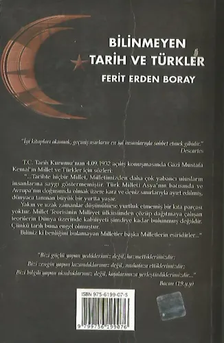 Bilinmeyen Tarih ve Türkler Ferit Erden Boray Kum Saati %29 indirimli