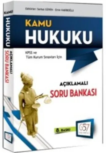 KPSS A Grubu Kamu Hukuku Açıklamalı Soru Bankası