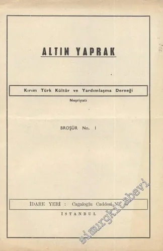 Altın Yaprak -