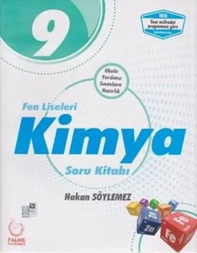 Palme Yayınları 9. Sınıf Fen Liseleri Kimya Soru Kitabı Palme