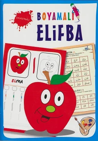 Çıkartmalı Boyamalı Elifba