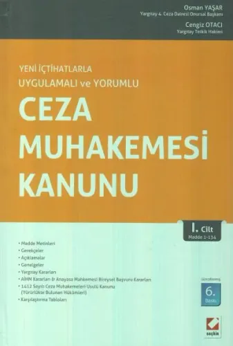Ceza Muhakemesi Kanunu ( 3 Cilt Takım )